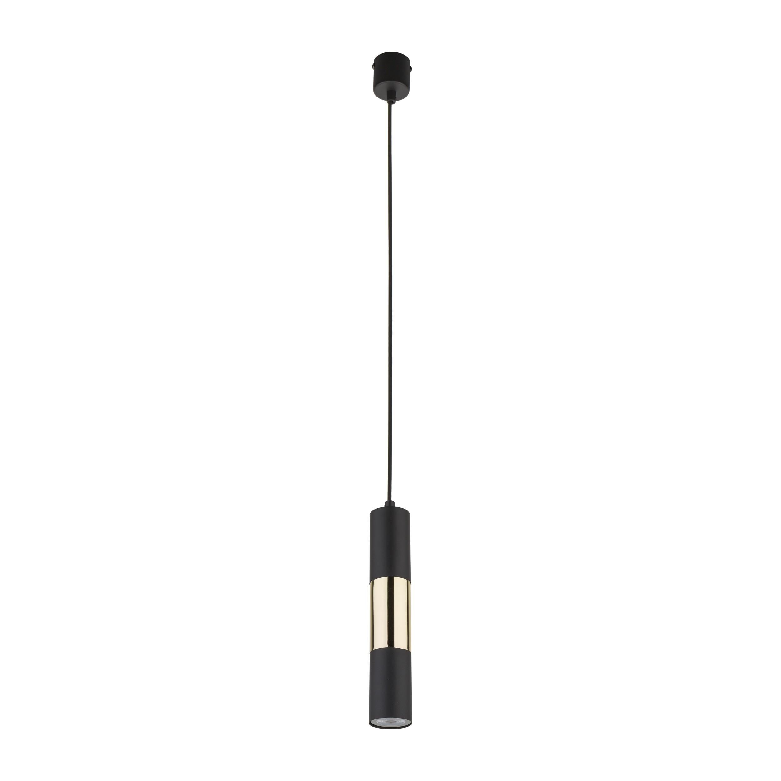 TK LIGHTING VIVIEN BLACK/GOLD LAMPA WISZĄCA 1 PŁ