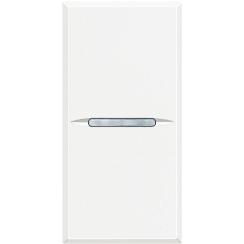 BTICINO - HD4005 Бутон Аксиален 1 Модул Бяло