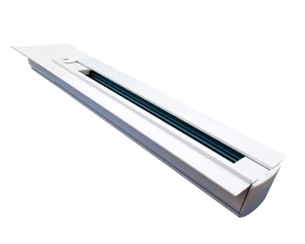 VIOKEF 02/0121 3-Circuits Релсова Система Вграден Монтаж Бял