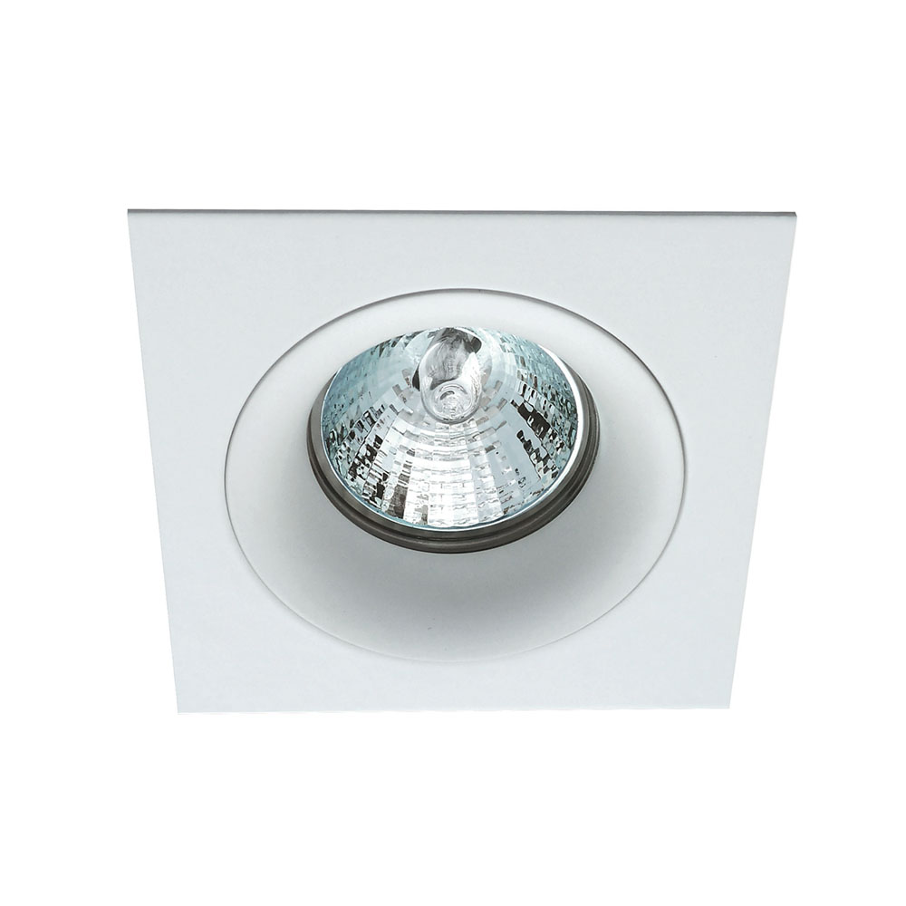 VIOKEF 4182800 Вграден монтаж Спот Бял Square Tim