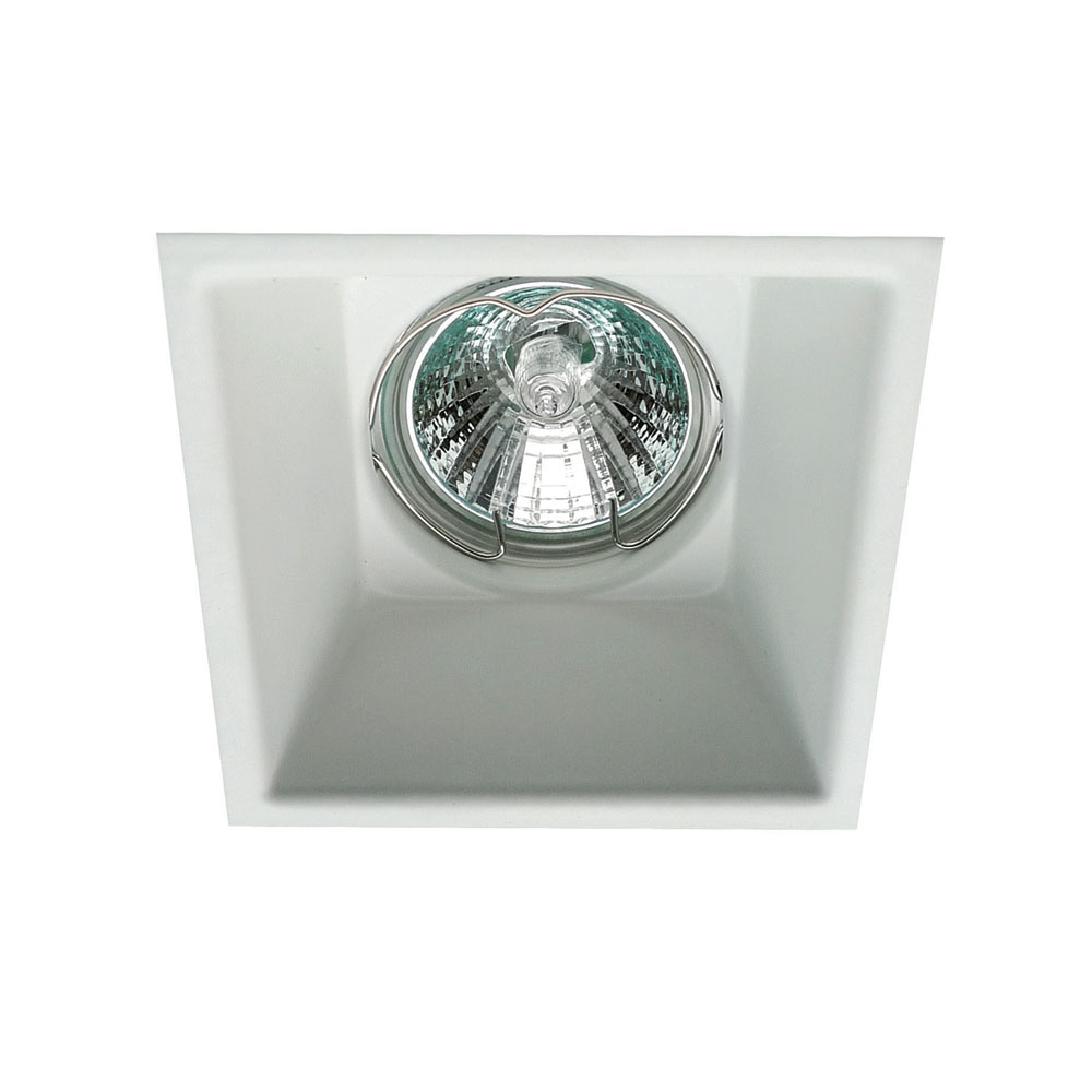 VIOKEF 4183000 Вграден монтаж Спот Бял Square Rob