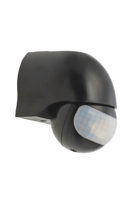 VITO ИНФРАЧЕРВЕН СЕНЗОР ЗА ДВИЖДЕНИЕ IP44 ВОДОЗАЩИТЕН, ЗА ПОВЪРХНОСТЕН МОНТАЖ ЧЕРЕН ЦВЯТ 1200W MS07 6110110