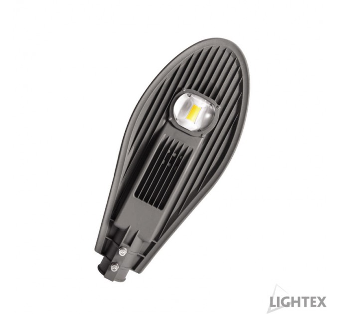 LIGHTEX COB LED УЛИЧЕН ОСВЕТИТЕЛ 60W 6500K 6300LM ЗА Ф40 LX-01 ДРАЙВЪР MEAN WELL LIGHTEX