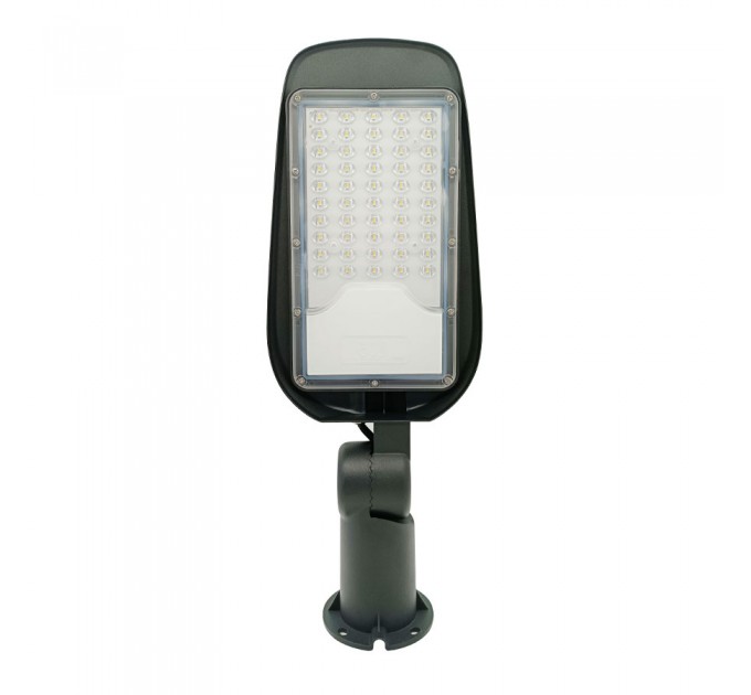 LIGHTEX SMD LED УЛИЧЕН ОСВЕТИТЕЛ РЕГУЛИРУЕМ С ОТДЕЛЕН ДРАЙВЪР 50W 5000K 5500LM IP65 IK10 ЗА Ф60 СТЕНА/СТЪЛБ LIGHTEX