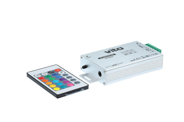 VITO IR КОНТРОЛЕР 12VDC 144W ЗА RGB LED ЛЕНТА 6210060