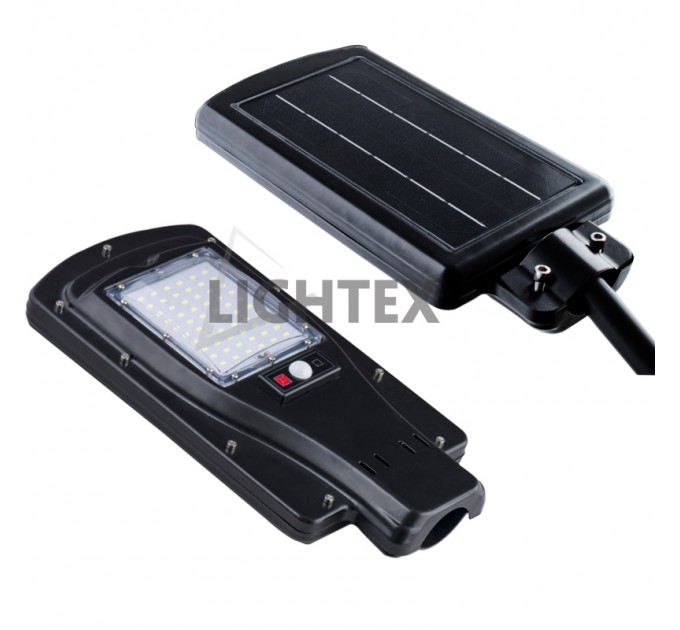LIGHTEX СОЛАРЕН LED УЛИЧЕН ОСВЕТИТЕЛ 10W 6000K 1200LM IP65 БАТЕРИЯ 2 1800MAH С ДИСТ.УПРАВЛЕНИЕ LIGHTEX