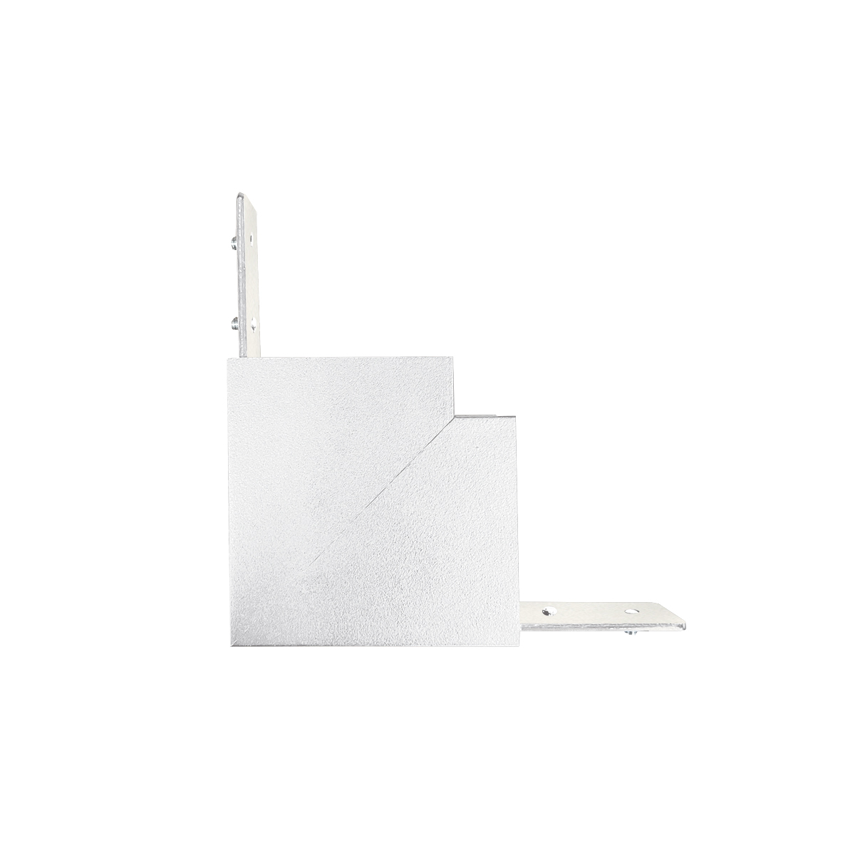 VIOKEF 02/0313 Открит Монтаж Mounted Vertical Механичен Конектор Бял За Магнитна Релсова Система