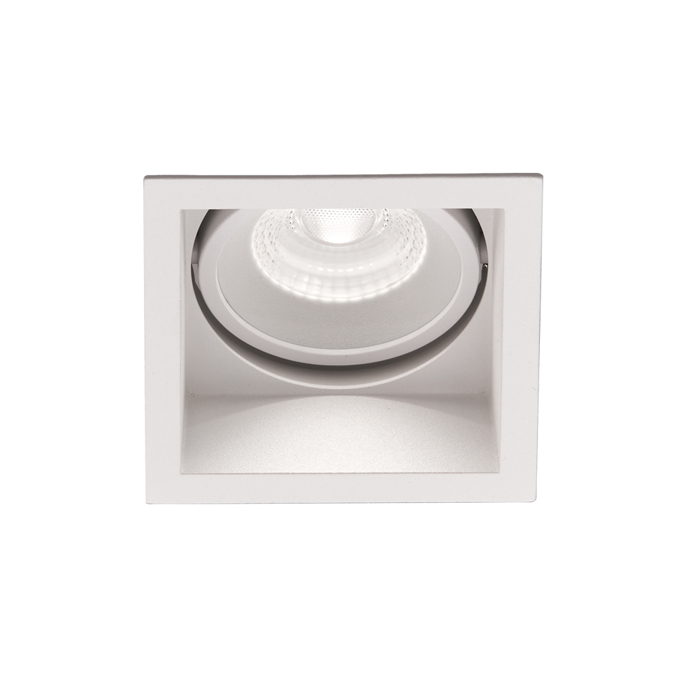 VIOKEF 4220000 Бял Регулируем/А Square. Спот Frame "Top Спот"