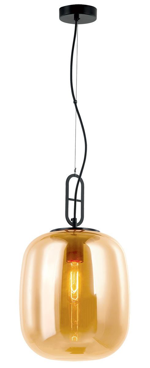 VIOKEF 4206401 Висящо Осветление Amber D:250 Retro