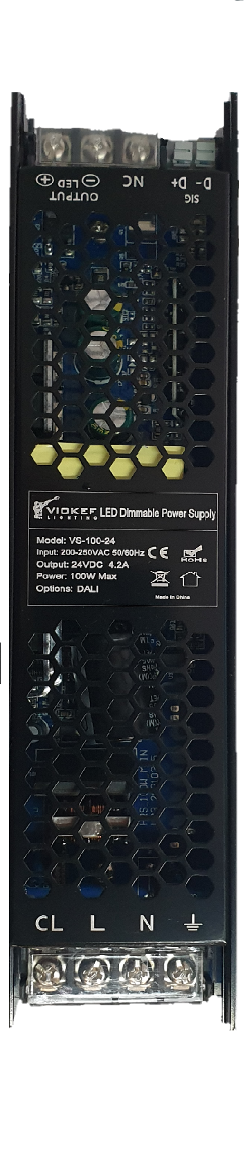 VIOKEF 00/8016 Захранване 24VDC 100W IP20 Dali