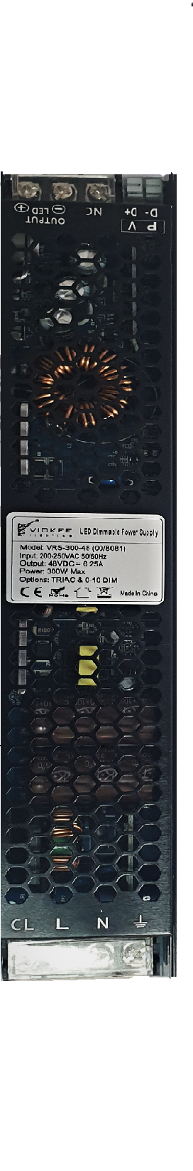 VIOKEF 00/8081 Захранване 48VDC 300W IP20 Triac & 0-10 Dimmable