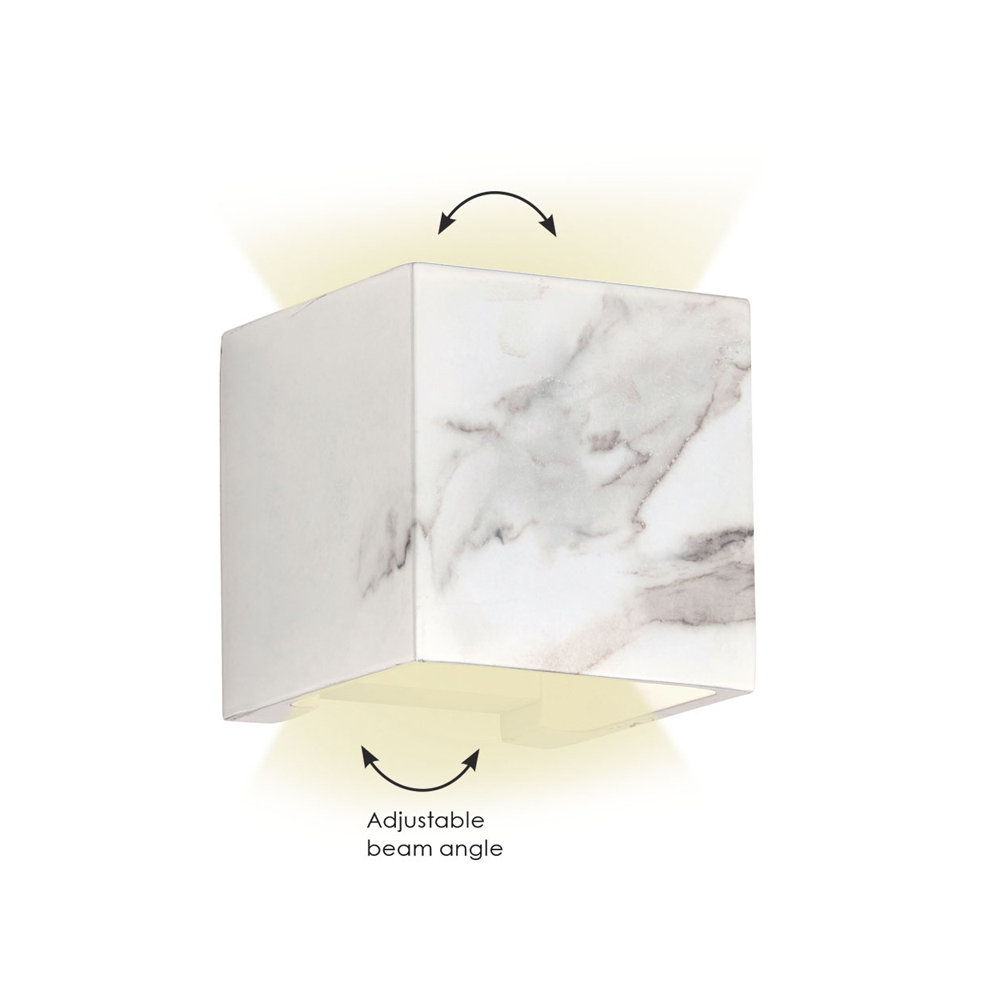 VIOKEF 4202802 Стенна Лампа Бял Davos