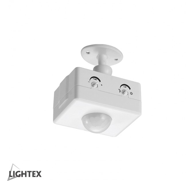 LIGHTEX СЕНЗОР ЗА ДВИЖЕНИЕ БЯЛ 360' RL/SR1010/WH LIGHTEX