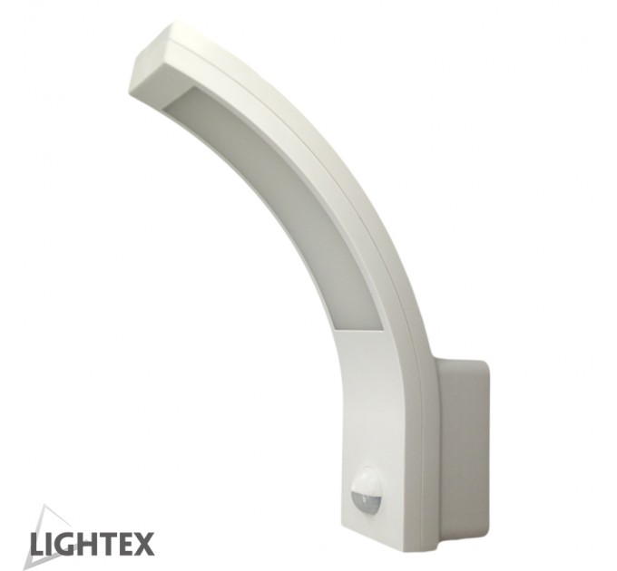 LIGHTEX LED АПЛИК СЪС СЕНЗОР ЗА ДВИЖЕНИЕ 140' 10W 4000К 900LM MAX 9М IP54 LIGHTEX