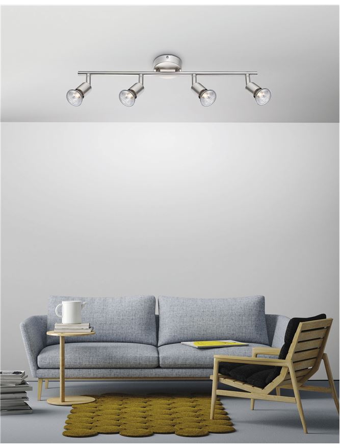 NOVA LUCE ПЛАФОН, СПОТ ЛАМПА 660004