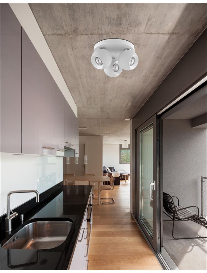 NOVA LUCE ПЛАФОН, СПОТ ЛАМПА 665002