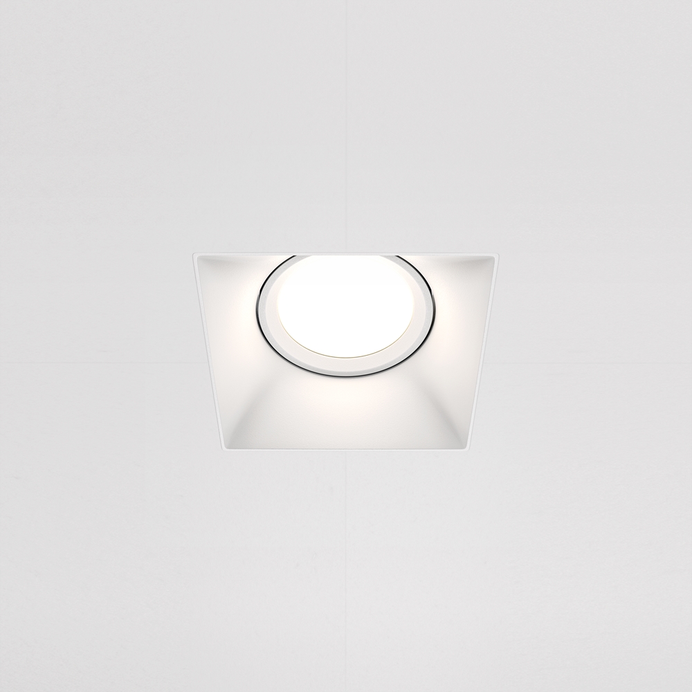 MAYTONI Downlight Dot DL042-01-SQ-W