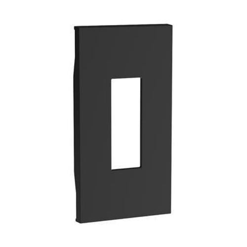 BTICINO - Лицев Панел За Контакт ИТ.Стандарт/Бойлерен Ключ 2 Мод. Цвят Черен Living Now Bticino KG02M2