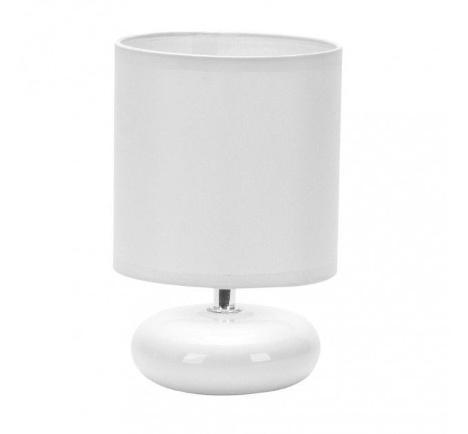 LIGHTEX НАСТОЛНА ЛАМПА ZUMBA КЕРАМИКА БЯЛА 1 Е14 LIGHTEX