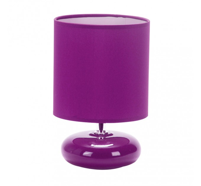 LIGHTEX НАСТОЛНА ЛАМПА ZUMBA КЕРАМИКА ЛИЛАВА 1 Е14 LIGHTEX