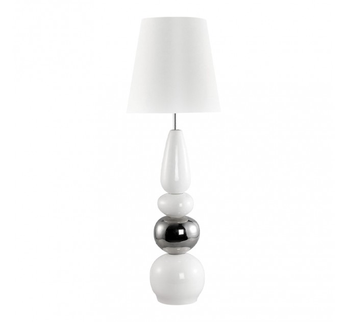 LIGHTEX НАСТОЛНА ЛАМПА SALSA Е27 БЯЛА LIGHTEX