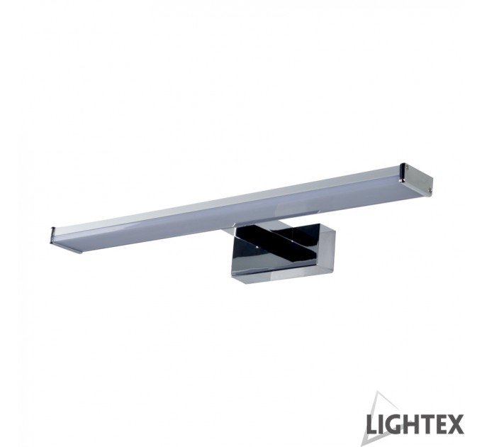 LIGHTEX LED ЛАМПА ЗА ОГЛЕДАЛО ALEXA 8W 4000K 640LM 400MM ХРОМ IP44 LIGHTEX