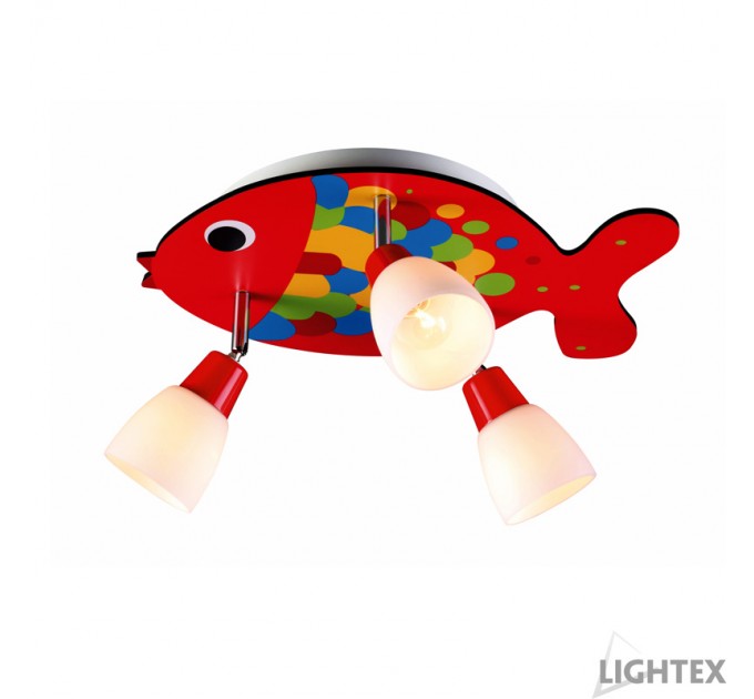 LIGHTEX СПОТ FISH 3XE14 410X285X195MM LIGHTEX