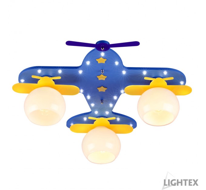 LIGHTEX ПОЛИЛЕЙ PLANE 3XE27 530X530X200MM LIGHTEX