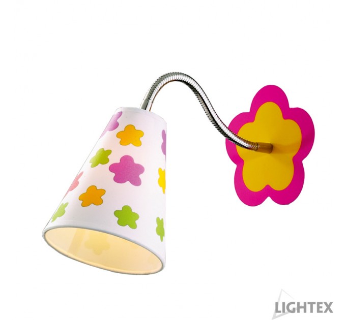 LIGHTEX АПЛИК PINKO 1XE14 160X200X270MM LIGHTEX