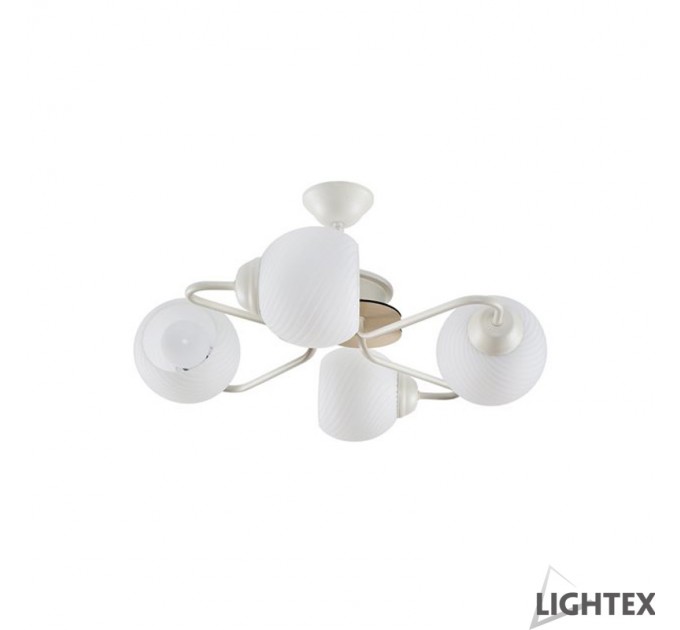 LIGHTEX ПОЛИЛЕЙ ZARA 4ХЕ27 БЯЛ LIGHTEX