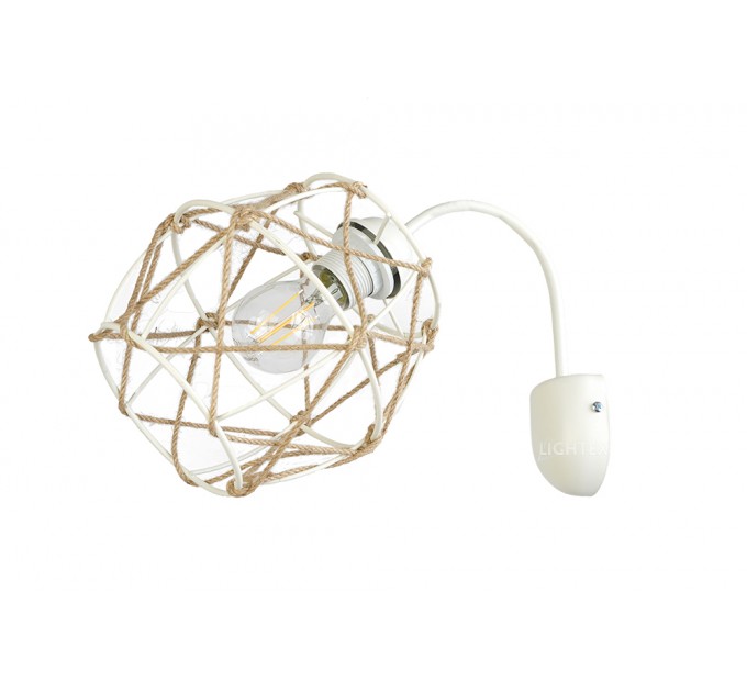 LIGHTEX АПЛИК ERIKA Е27 БЯЛ LIGHTEX