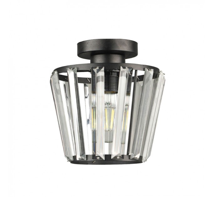 LIGHTEX ПЛАФОН NEVA 1XЕ27 ЧЕРЕН LIGHTEX