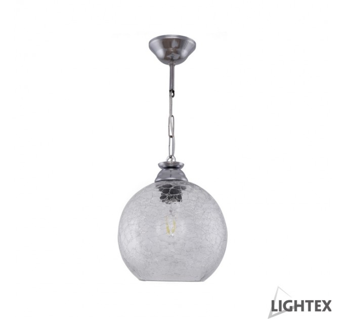 LIGHTEX ПЕНДЕЛ STEFANIA Е27 ХРОМ LIGHTEX