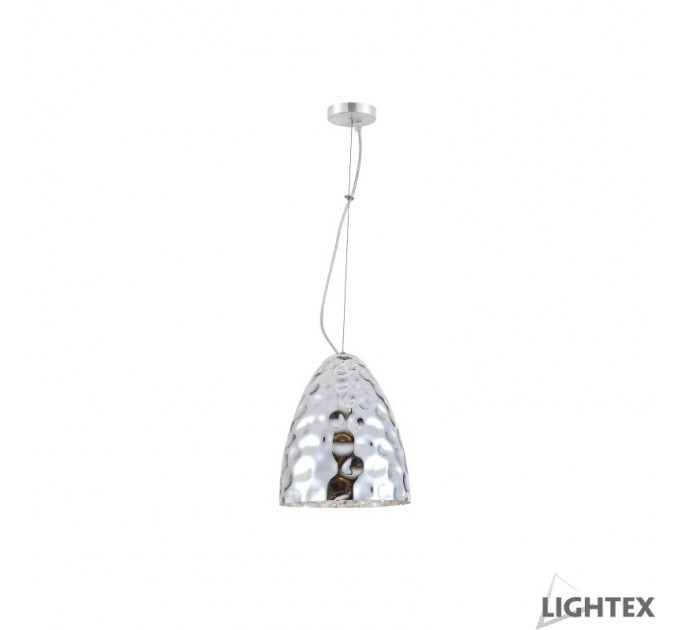 LIGHTEX ПЕНДЕЛ SYDNEY 1XE27 Ф260 ХРОМ LIGHTEX
