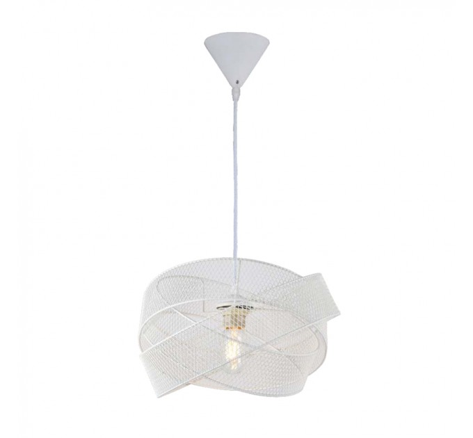 LIGHTEX ПЕНДЕЛ DELTA 1ХЕ27 Ф300 БЯЛ LIGHTEX