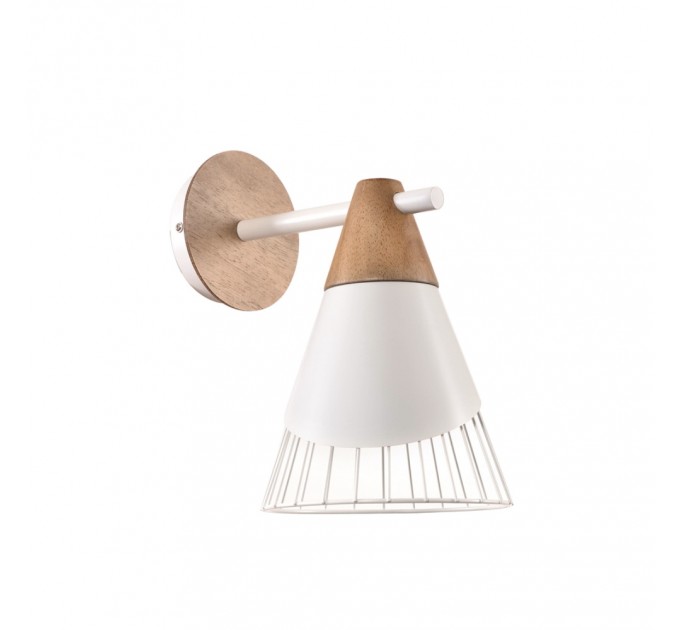 LIGHTEX АПЛИК ABEL 1XE27 БЯЛ 175X250X263MM LIGHTEX