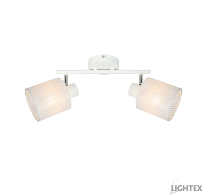 LIGHTEX СПОТ BLANKA 2XE14 БЯЛ 300X180X150MM LIGHTEX