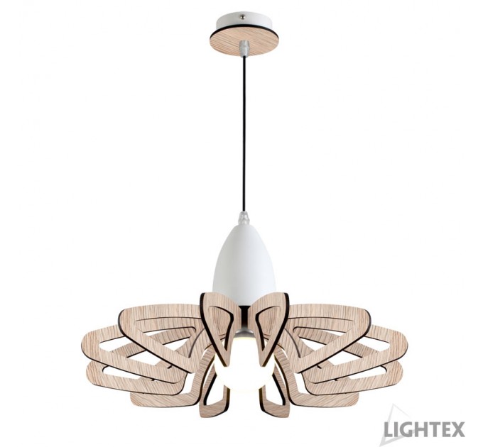 LIGHTEX ПЕНДЕЛ LIA 1XE27 ДЪБ 450X800MM LIGHTEX