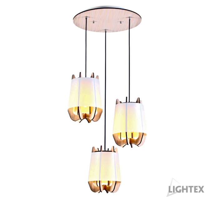 LIGHTEX ПОЛИЛЕЙ BRIA 3XE14 БРЕЗА 350X800MM LIGHTEX