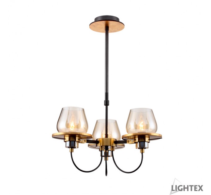 LIGHTEX ПОЛИЛЕЙ ARIA 3XE14 ЗЛАТО 450X750MM LIGHTEX