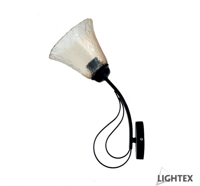 LIGHTEX АПЛИК ANITA Е27 ЧЕРЕН LIGHTEX