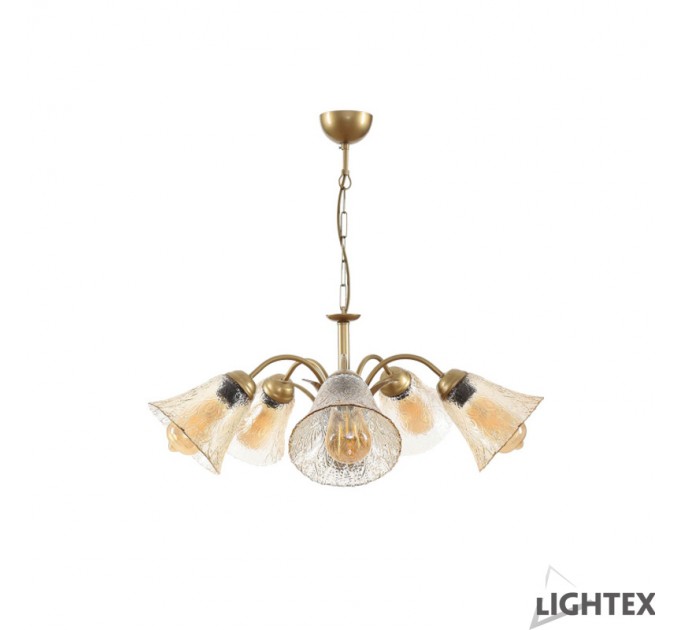 LIGHTEX ПОЛИЛЕЙ DIANA 5ХЕ27 БРОНЗ LIGHTEX