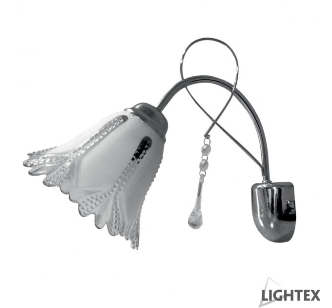 LIGHTEX АПЛИК VIANA Е27 ХРОМ LIGHTEX