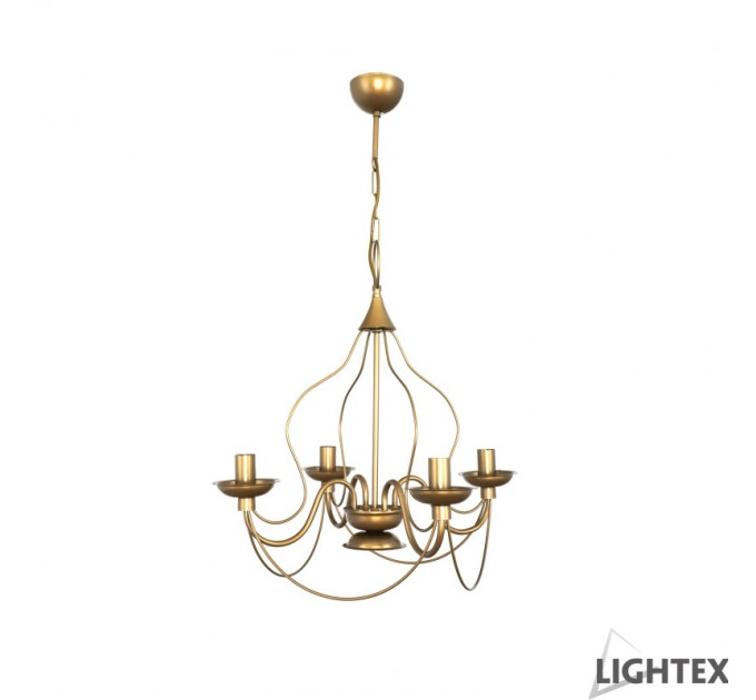 LIGHTEX ПОЛИЛЕЙ VILMA 4ХЕ14 БРОНЗ LIGHTEX