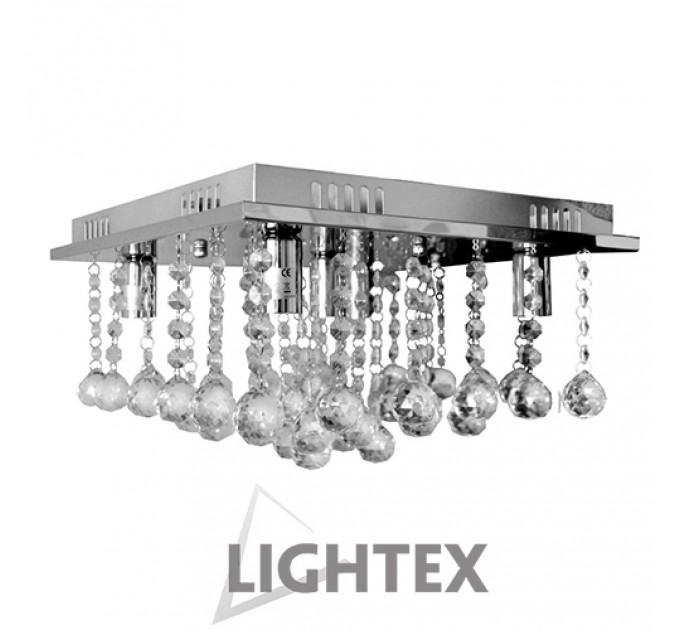 LIGHTEX ПЛАФОН VENEZIA 350X350 5ХЕ14 LIGHTEX