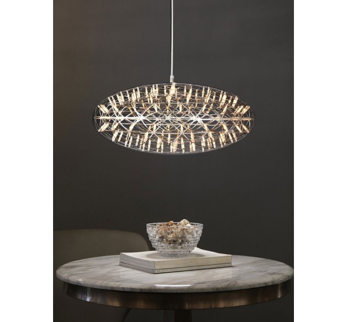 LIGHTEX ПОЛИЛЕЙ CIARA 42Х0.3W LED 3000K 693LM ХРОМ 500X240MM LIGHTEX