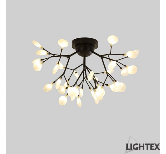 LIGHTEX ПОЛИЛЕЙ MONET 36ХG4 ЧЕРЕН Ф800X400MM В КОМПЛ. С ЛАМПИ 6000K LIGHTEX