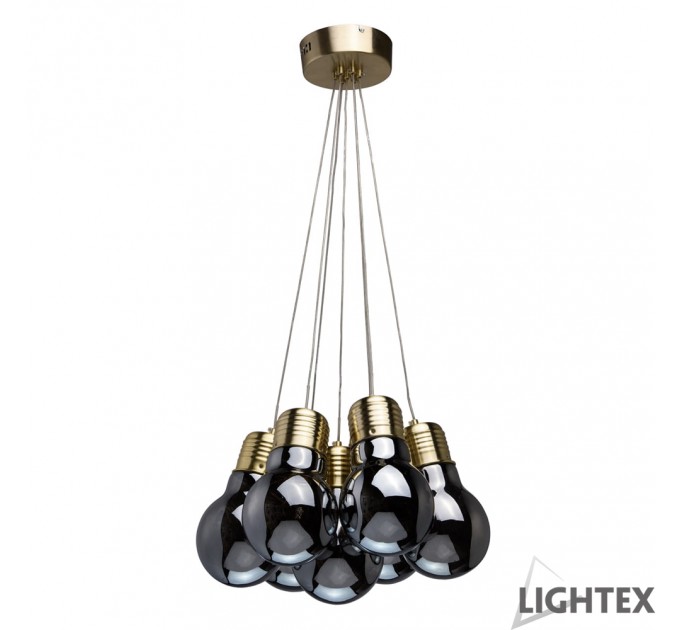 LIGHTEX LED ПЕНДЕЛ BULB II 7 5W +18.9W 3000K 3770LM Ф450MM СТЪКЛО LIGHTEX