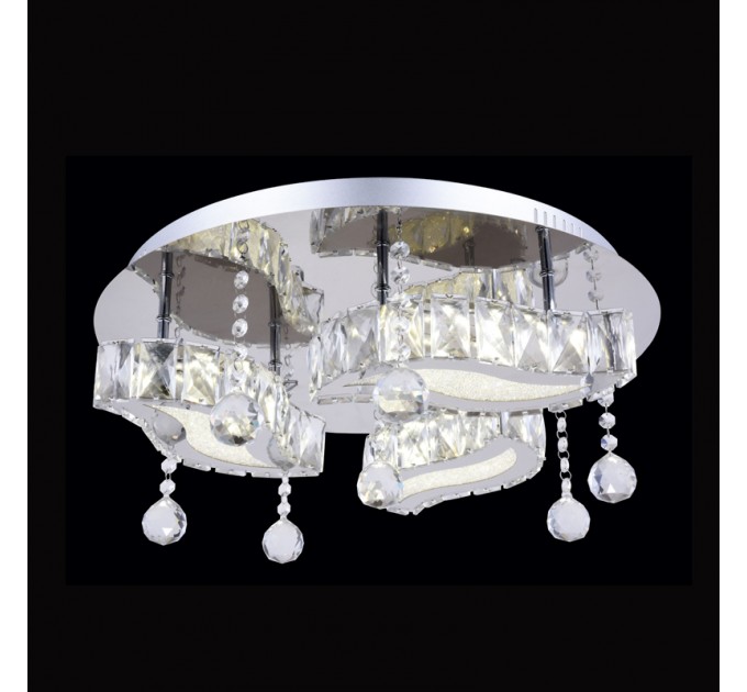 LIGHTEX LED ПОЛИЛЕЙ GRETA 30W 2700K-6500K 1800LM 500X180ММ ХРОМ LIGHTEX