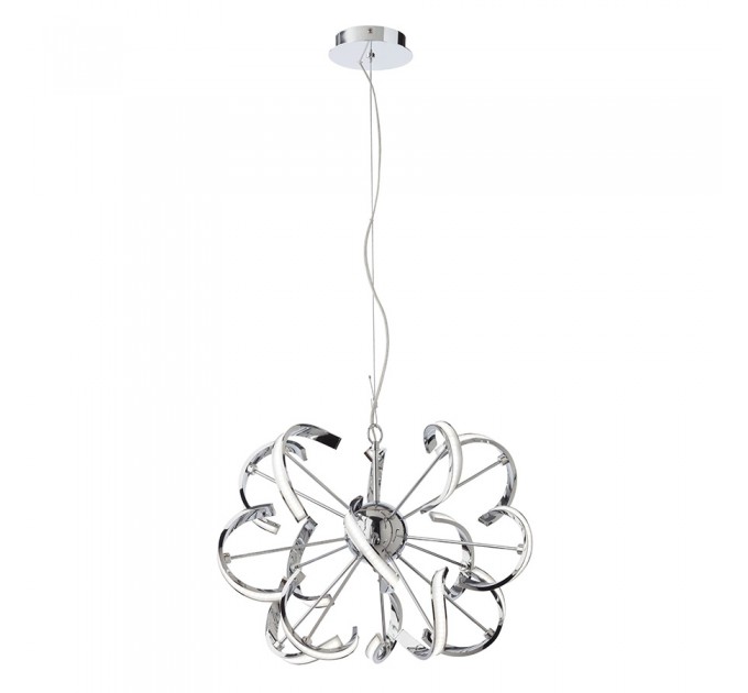 LIGHTEX LED ПОЛИЛЕЙ FRANKA ВИСЯЩ 30W 2700K 2250LM 500ММ ХРОМ LIGHTEX